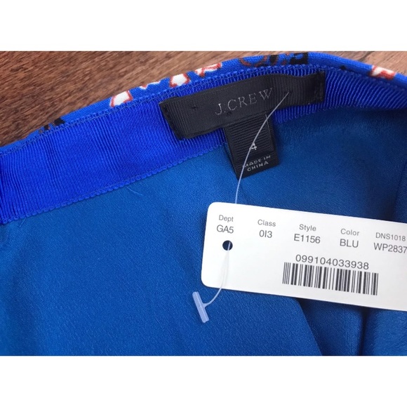 NEW J.Crew Floral Flutter Skirt - Picture 5 of 7